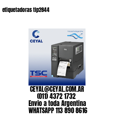 etiquetadoras tlp2844