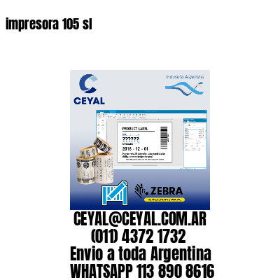 impresora 105 sl