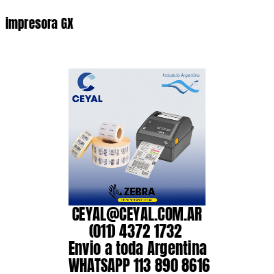 impresora GX