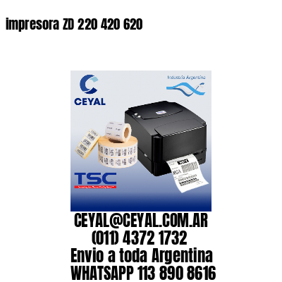 impresora ZD 220 420 620
