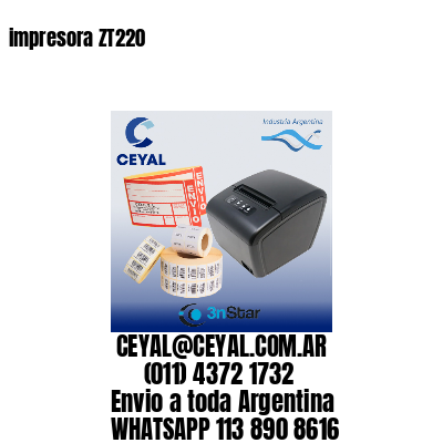impresora ZT220