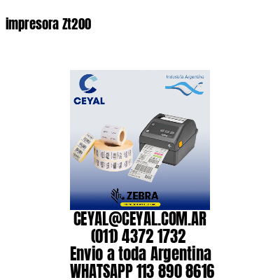 impresora Zt200