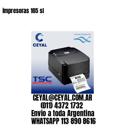 impresoras 105 sl