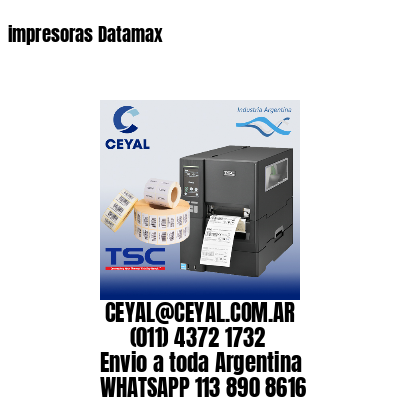 impresoras Datamax