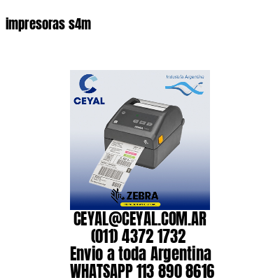 impresoras s4m