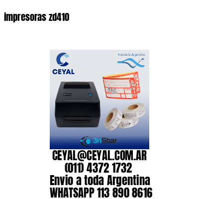 impresoras zd410