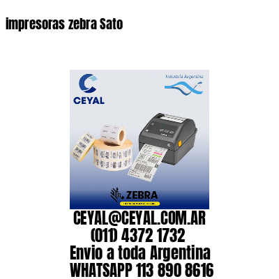 impresoras zebra Sato