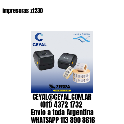 impresoras zt230