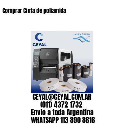 Comprar Cinta de poliamida