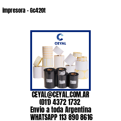 impresora – Gc420t