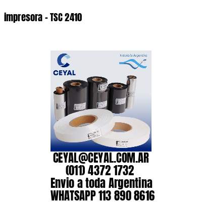 impresora – TSC 2410