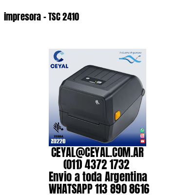 impresora – TSC 2410