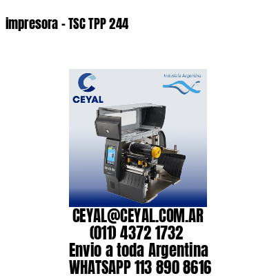 impresora – TSC TPP 244