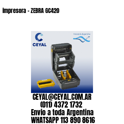 impresora - ZEBRA GC420