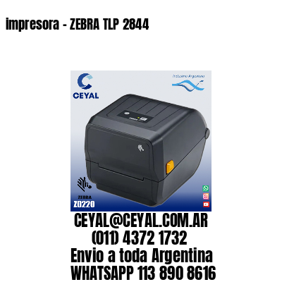 impresora – ZEBRA TLP 2844