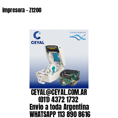 impresora – Zt200