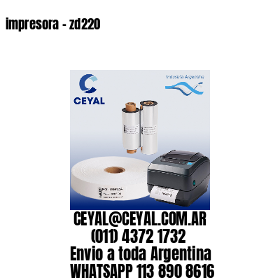 impresora - zd220