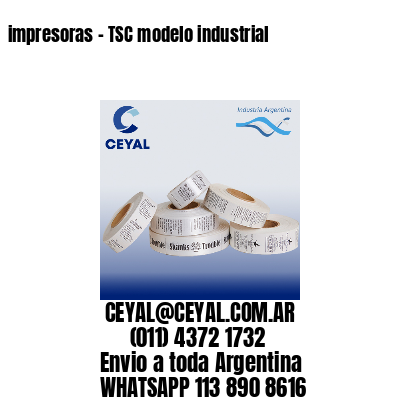 impresoras – TSC modelo industrial