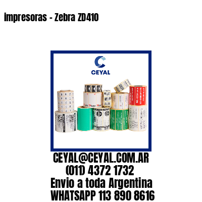 impresoras – Zebra ZD410