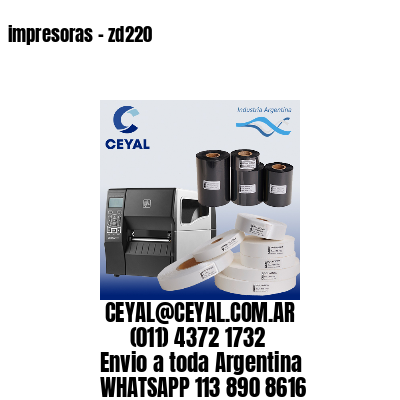 impresoras – zd220