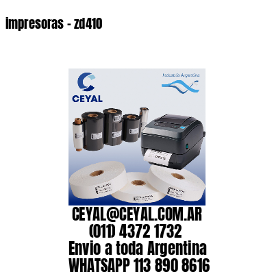 impresoras – zd410