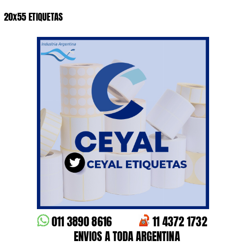 20x55 ETIQUETAS