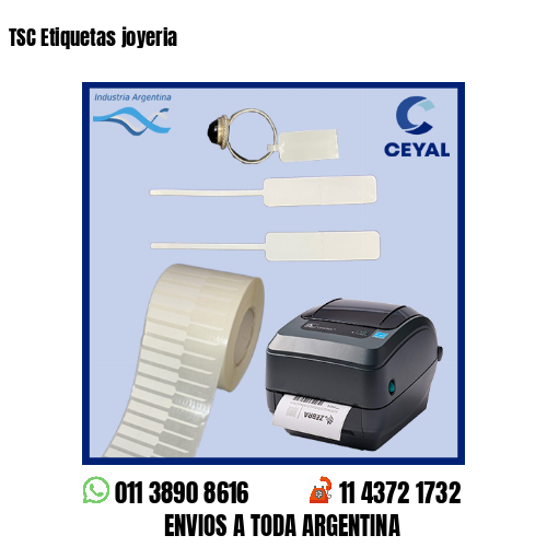 TSC Etiquetas joyeria