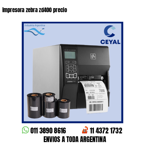 impresora zebra zd400 precio
