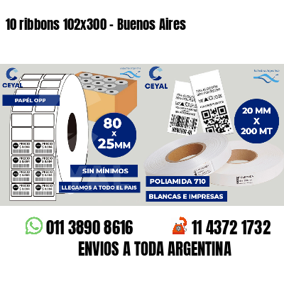 10 ribbons 102x300 - Buenos Aires