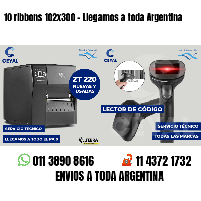 10 ribbons 102x300 - Llegamos a toda Argentina