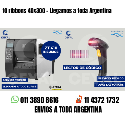 10 ribbons 40x300 - Llegamos a toda Argentina