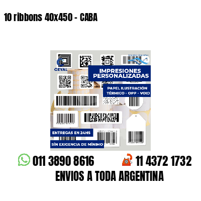 10 ribbons 40x450 - CABA