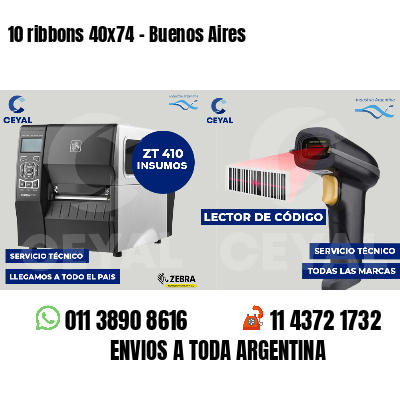 10 ribbons 40x74 - Buenos Aires