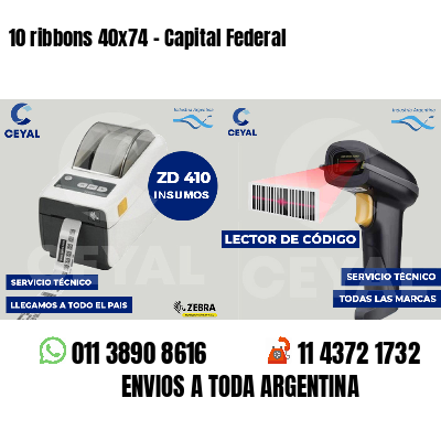 10 ribbons 40x74 - Capital Federal