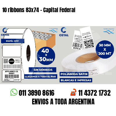 10 ribbons 83x74 - Capital Federal