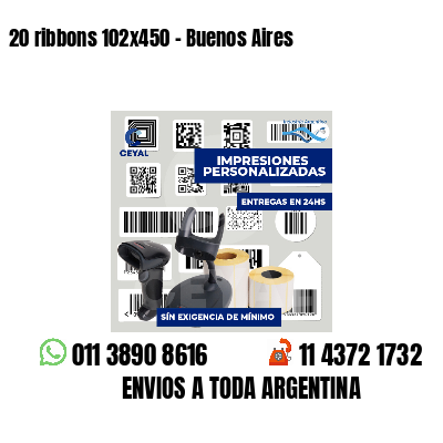 20 ribbons 102x450 - Buenos Aires