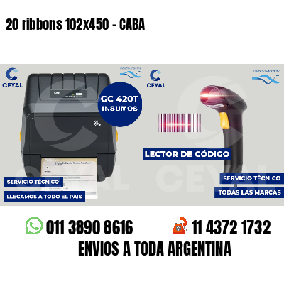 20 ribbons 102x450 - CABA