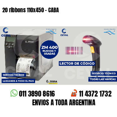 20 ribbons 110x450 - CABA