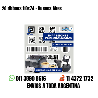 20 ribbons 110x74 - Buenos Aires