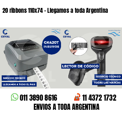 20 ribbons 110x74 - Llegamos a toda Argentina