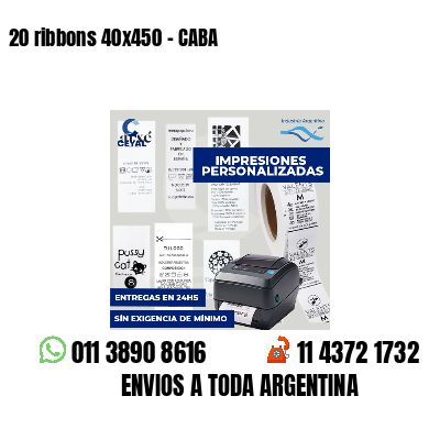 20 ribbons 40x450 - CABA