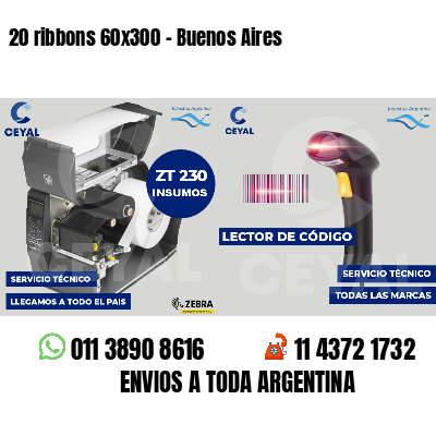 20 ribbons 60x300 - Buenos Aires