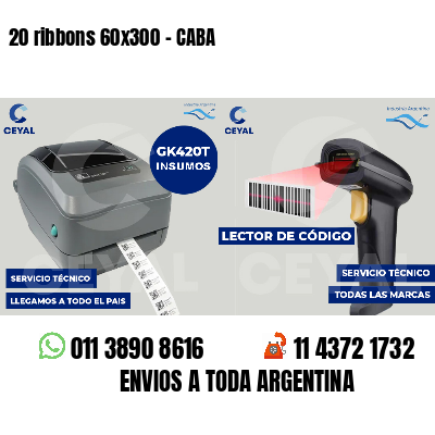20 ribbons 60x300 - CABA
