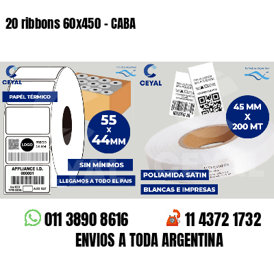 20 ribbons 60x450 - CABA