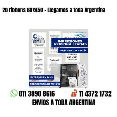 20 ribbons 60x450 - Llegamos a toda Argentina