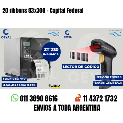 20 ribbons 83x300 - Capital Federal