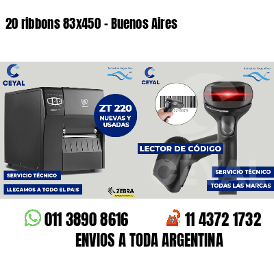 20 ribbons 83x450 - Buenos Aires
