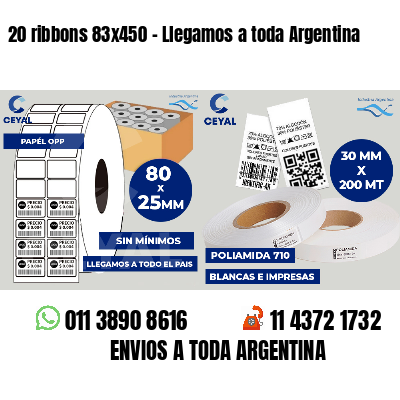 20 ribbons 83x450 - Llegamos a toda Argentina