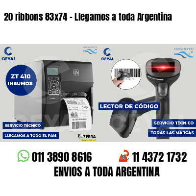 20 ribbons 83x74 - Llegamos a toda Argentina