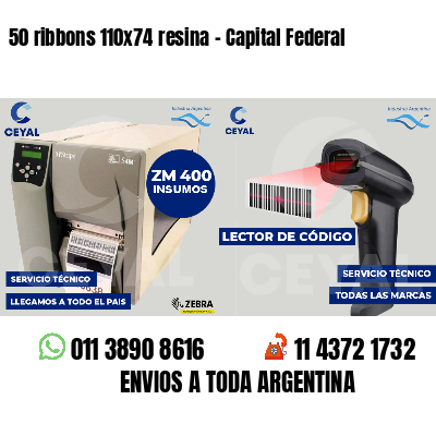 50 ribbons 110x74 resina - Capital Federal
